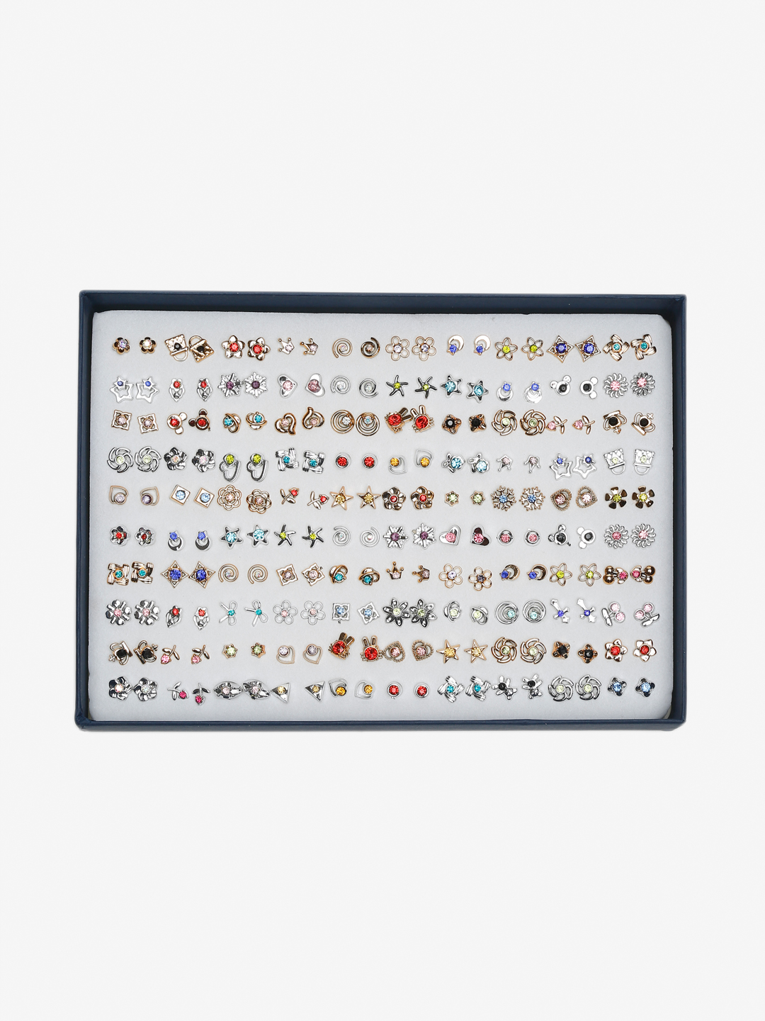 YouBellaMulticoloured Contemporary Studs Earrings